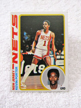 1978 Topps Kevin Porter New Jersey Nets NBA Basketball Trading Card #118 - £1.59 GBP