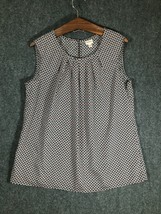 Merona Tank Top Blouse Shirt XL Womens Sleeveless Casual Summer Wear Regular Fit - £9.41 GBP