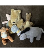 Gund 5-7&quot; Classic Winnie the Pooh Plush TIGGER Eeyore KANGA Piglet 5 Piece - $1,160.81 MXN
