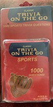 Trivia On The Go Sports Trivia Questions Card Game 2005 - $5.82