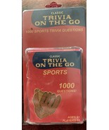 Trivia On The Go Sports Trivia Questions Card Game 2005 - $8.02 CAD