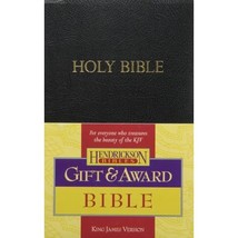 The Holy Bible: King James Version, Black, Imitation Leather, Gift &amp; Award Hendr - £9.59 GBP