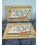 Vintage Springfoot Sox Socks Store Advertisements Good Housekeeping 7&quot; x... - $18.89