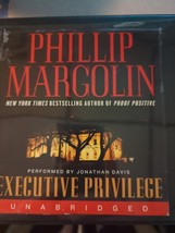 Philip Margolin, Executive Privilege, &quot;Non-stop action&quot;, AUDIO BOOK, 10 CDs - $4.95