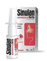 Sinulan Express Forte nasal spray 15 ml rhinosinusitis and rhinitis, relieves  - $26.99