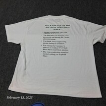 * Vintage Hanes Heavyweight 50/50 Shirt Novelty Size XL White Security C... - $13.93