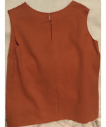 Vintage Women’s Sleeveless Red Top Shirt Large - £7.00 GBP