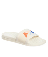 APL Women&#39;s Big Logo TechLoom Slide Sandals, Vegan, Neon White Size 9, NWT - $129.00