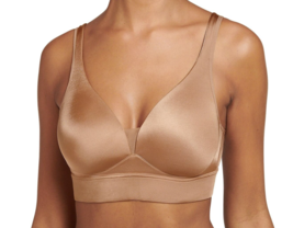 Jockey Forever Fit Wirefree Molded Cup Bra- Almond, 3X - £19.42 GBP