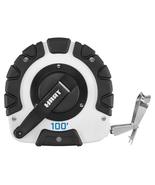 100-Foot Steel Blade Closed Reel Long Tape Measure - $52.07 CAD