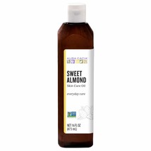 Aura Cacia Sweet Almond Skin Care Oil, 16-Ounce, Natural Source of Skin-Nourishi - £19.97 GBP