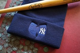 New York Yankees, Wu Tang, 90s, Embroidered Beanie - $25.00