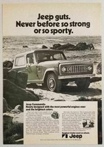1971 Print Ad The Jeep Commando with Four Wheel-Drive 4WD - $13.72