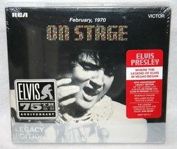 Elvis Presley On Stage 1970 / In Person Live Legacy Edition 2 Cd Set Sealed New - £31.00 GBP