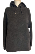 Uniqlo Dark Gray Hooded Long Sleeve Pullover Sweatshirt Size Sm - $21.84