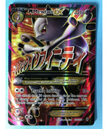 Pokemon Card M Mega Mewtwo EX 160/162 BREAKthrough ULTRA RARE HOLO NM - £27.46 GBP