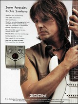 Bon Jovi Richie Sambora 2000 Zoom 505 MKII ad 8 x 11 advertisement print - £3.37 GBP
