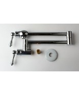 *LineaAqua Polished Chrome Kitchen Wall Mounted Pot Filler Faucet 51007S1 - $247.47 CAD