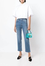 Re/done 70s stove pipe straight jeans in Faded Blue - size 31 - £95.49 GBP