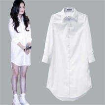 White Blouse Women&#39;s Blusas Mujer De Moda 2020 Plus Size Casual Vintage Blus - £16.43 GBP+
