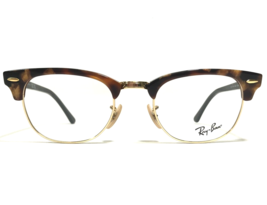 Ray-Ban Eyeglasses Frames RB5154 5494 Tortoise Brown Gold Clubmaster 49-21-140 - £81.17 GBP