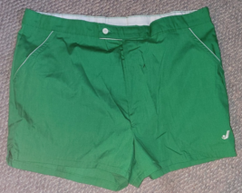 Vintage Men&#39;s Jantzen Shorts Solid Green Size 40 Summer Casual Collectible - €15,62 EUR