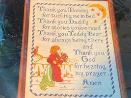 Dimensions Counted Cross Stitch Kit Thank You Prayer 12 x 16&quot; NOS Craft ... - $18.49