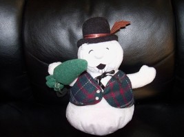 SAM SNOWMAN Plush Stuffed Animal Rudolph and the Island of Misfit Toys Christmas - £17.12 GBP