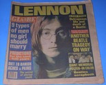 John Lennon Globe Magazine Tabloid Vintage 1980 Memorial - £39.22 GBP
