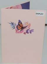 Lovepop LP2397 Monarch Butterfly Pop Up Card White Envelope Cellophance Wrapped image 2