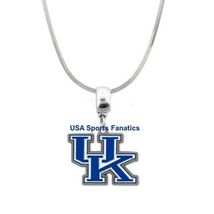NCAA - Kentucky Wildcats Team Logo Pendant Necklace On 925 Snake Chain - $9.85
