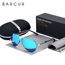 BARCUR Fashion Glasses Hot Style Men sunglasses Polarized UV400 Protection - £20.51 GBP