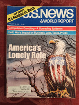 U S NEWS World Report January 28 1980 Cold War Carter Iran William Styron - $14.40