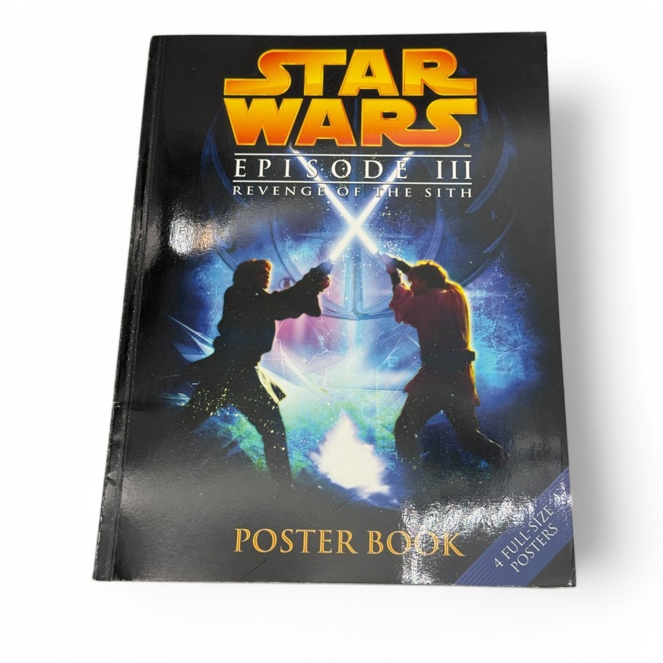 Star Wars Episode III Revenge of the Sith Poster Book 2005 Kellogg’s w/4... - $4.99