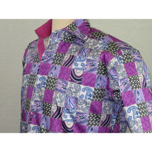 Men Shirt JValintin Turkey-Usa 100% Egyptian Cotton Axxess Style 1206-4 Purple image 11