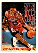 1993-94 Topps All-Star Scottie Pippen #117 Chicago Bulls - £1.36 GBP