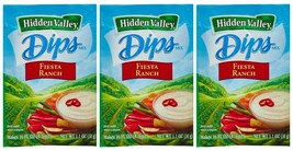 Hidden Valley Dips Mix, Fiesta Ranch 1.1 Oz Packets (Pack of 3) - $26.94