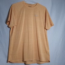 Patagonia Mountain Cool Trail Men&#39;s Orange Pullover Short Sleeve T-Shirt Size XL - £17.08 GBP