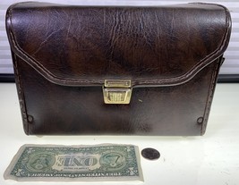 Vintage Leather Camera Bag - $366.23 MXN