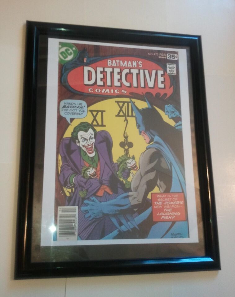 Primary image for Batman Poster #26 FRAMED vs Joker Detective Comics #475 (1978) Marshall Rogers