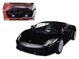 Lamborghini Gallardo LP-560-4 Matt Black 1/24 Diecast Car Model by Motormax - £30.79 GBP