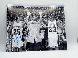 BW 11x14 Nick Anderson Flyin Illini University of Illinois signed Photo - $1,098.00 MXN