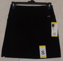Nwt Womens S.C. &amp; Co. 18&quot; Black Pull On Skort W/ Pockets Size S - £29.85 GBP