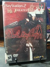 Devil May Cry PlayStation 2 PS2 Black Label Complete Tested Free Shipping Capcom - $20.00