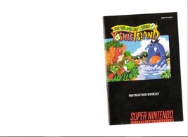 Super Mario World 2 Yoshi&#39;s Island Instruction Booklet [Unknown Binding] - £7.23 GBP