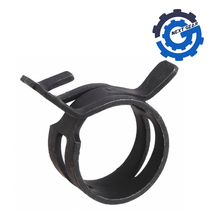 40 Pcs Black Hose Clamp 16MM Constant Tension Wide-Band Clamp Black CTB-16ST FK - £24.62 GBP