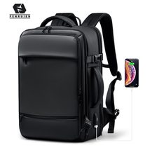 Fenruien Backpack Men 17.3 Inch Laptop BackpaExpandable USB Charging Large Capac - £114.18 GBP