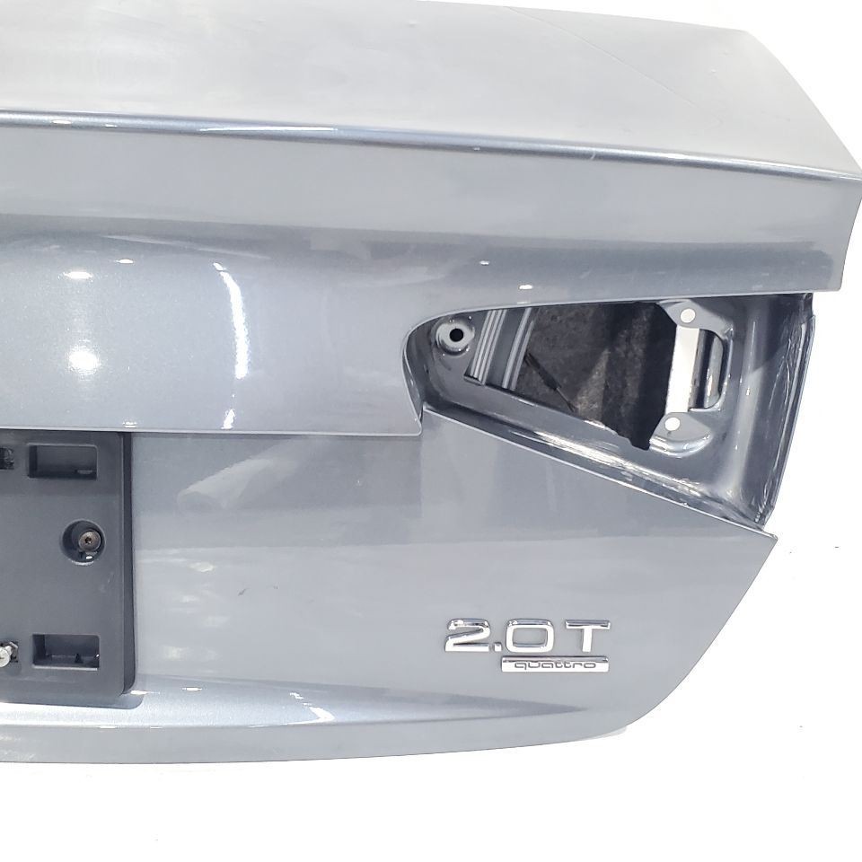 2013 2014 2015 2016 Audi A4 OEM Monsoon Gray X7R No Lights Trunk Lid  Item image 14