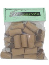 Half Dollar Crimped End (Gunshell) Coin Wrappers, 40 pack - $8.49