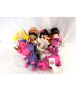 Disney Bean Bag Plush Lot Of 9 “It’s A Small World” Characters NWT - £77.45 GBP